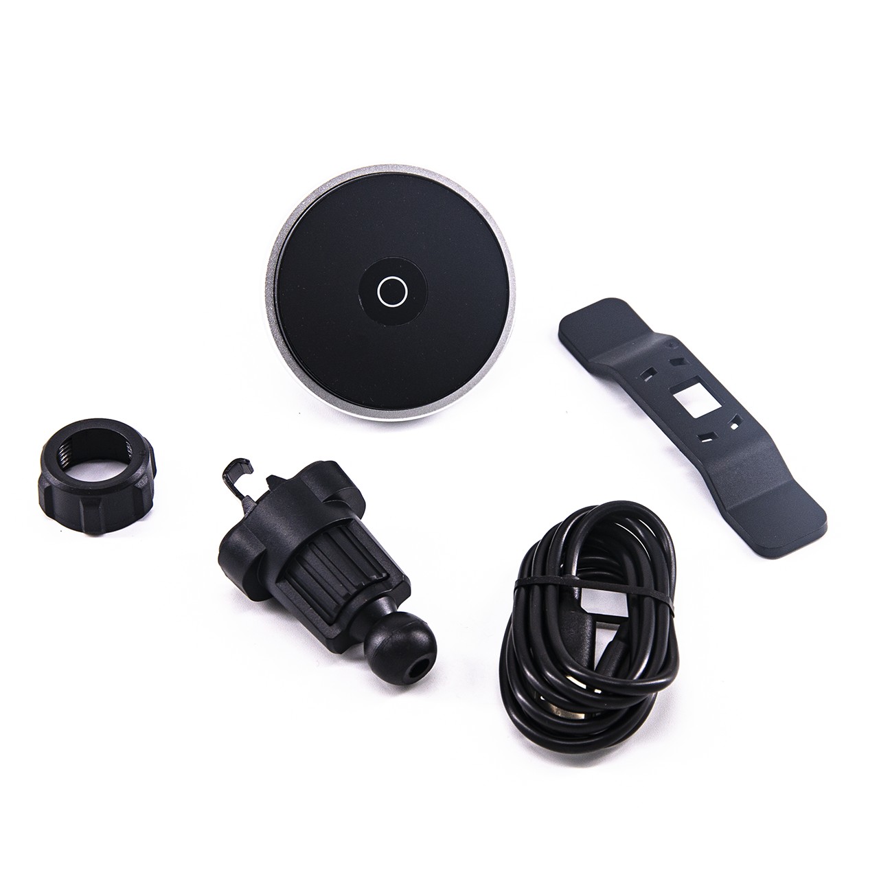 Bežični punjač - auto držač magsafe za ventilaciju n5 magnetic 15w (crni)