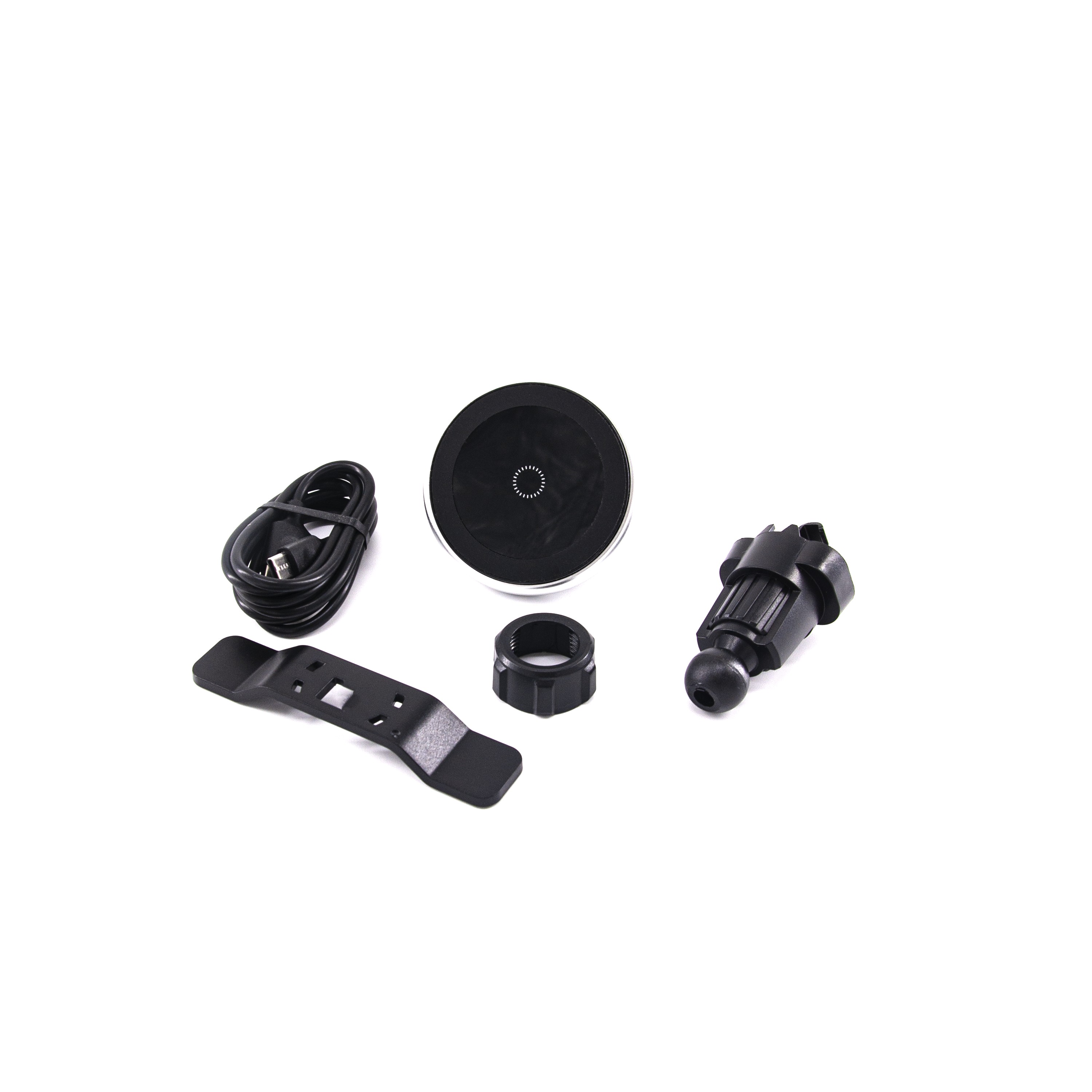 Bežični punjač - auto držač magsafe za ventilaciju n8 magnetic 15w (crni)