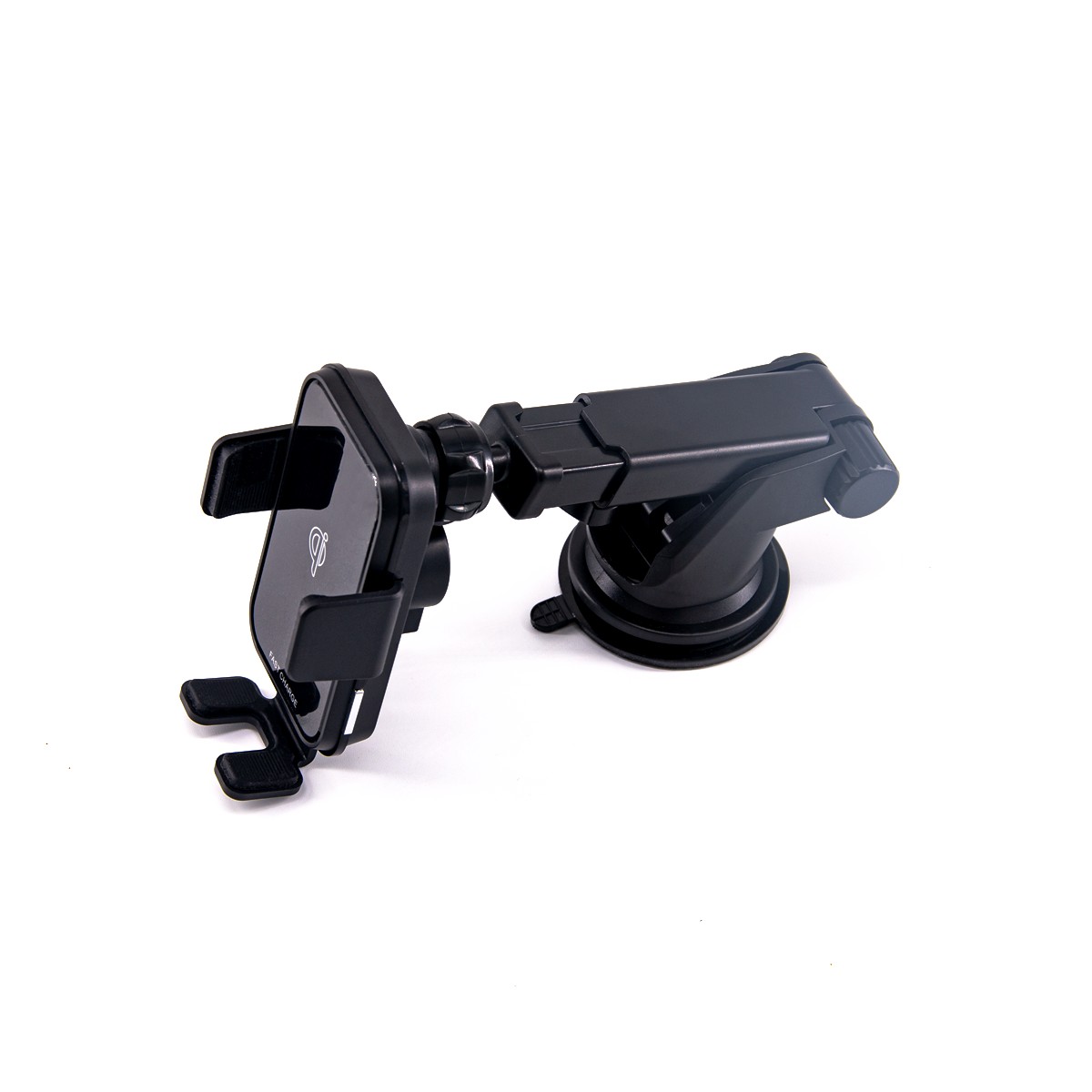 Bežični punjač - auto držač 2u1 na vakum i za ventilaciju y5 15w (crni)