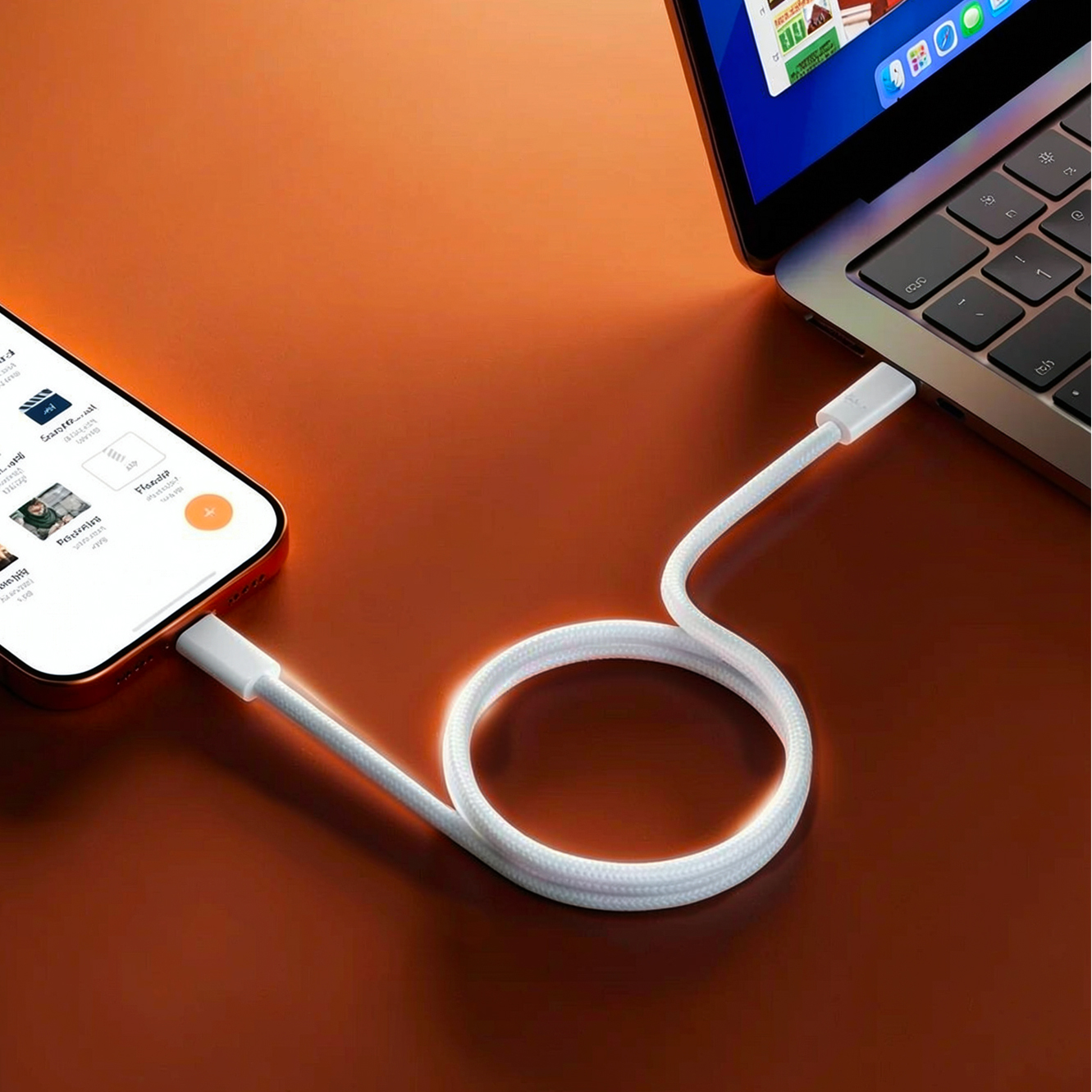 Usb data cable wewo za iphone 17 seriju type c na type c 60w pd cable (orig. design)  beli 1m