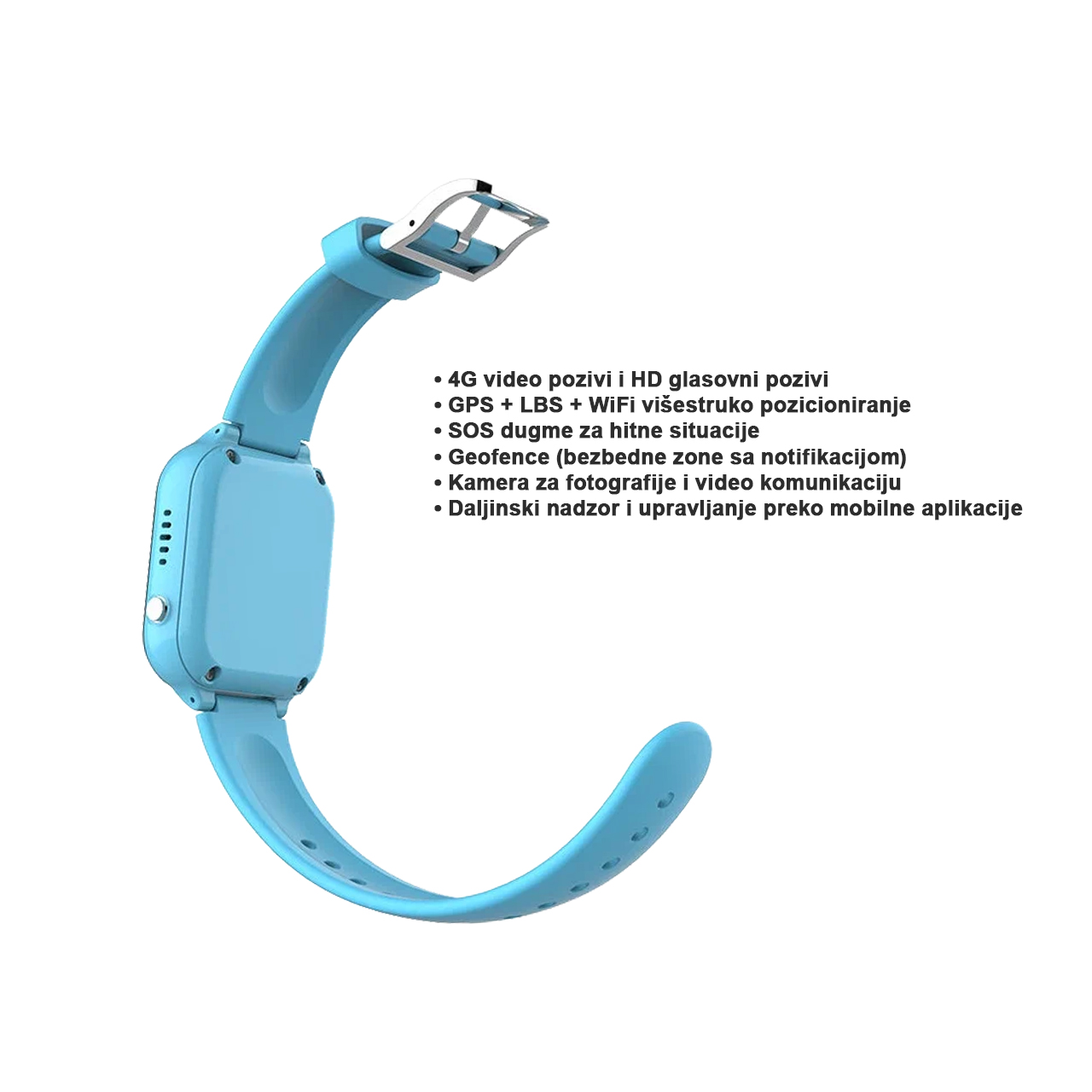 Smart watch c80 kids 4g - pametni sat (plavi)