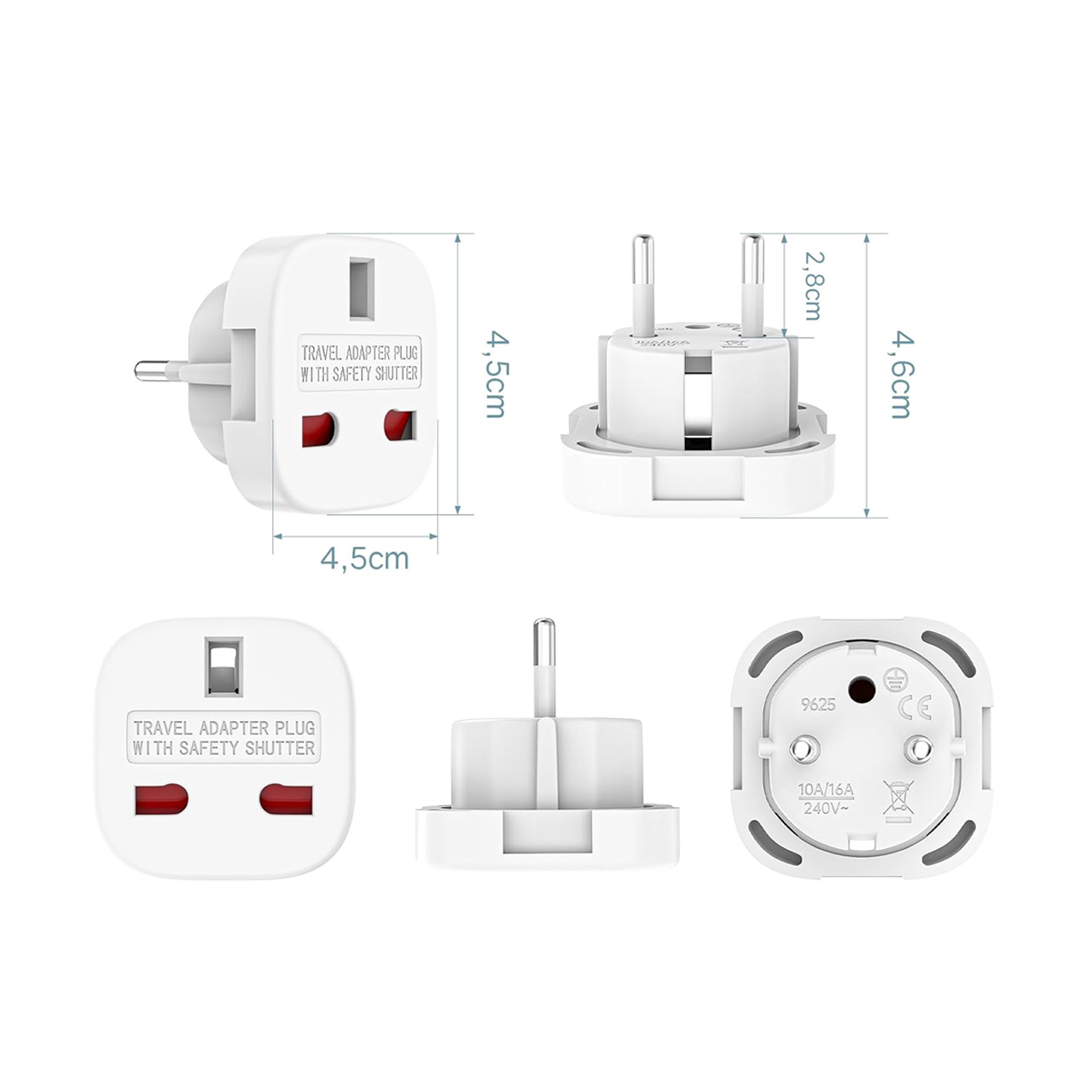 Adapter za punjač (beli)