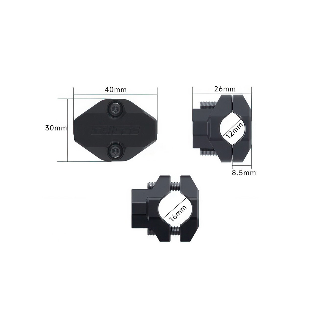 Crossbar mount (φ12~φ16mm)