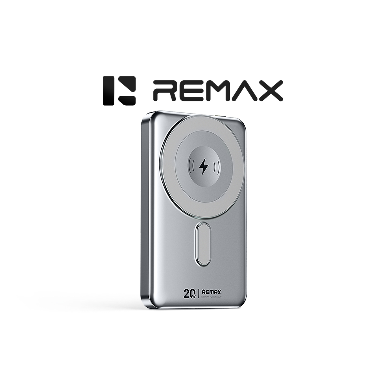Power Bank REMAX CX-2 HOLDER PD 20W MAGNETIC WIRELESS 10000mAh (srebrni)