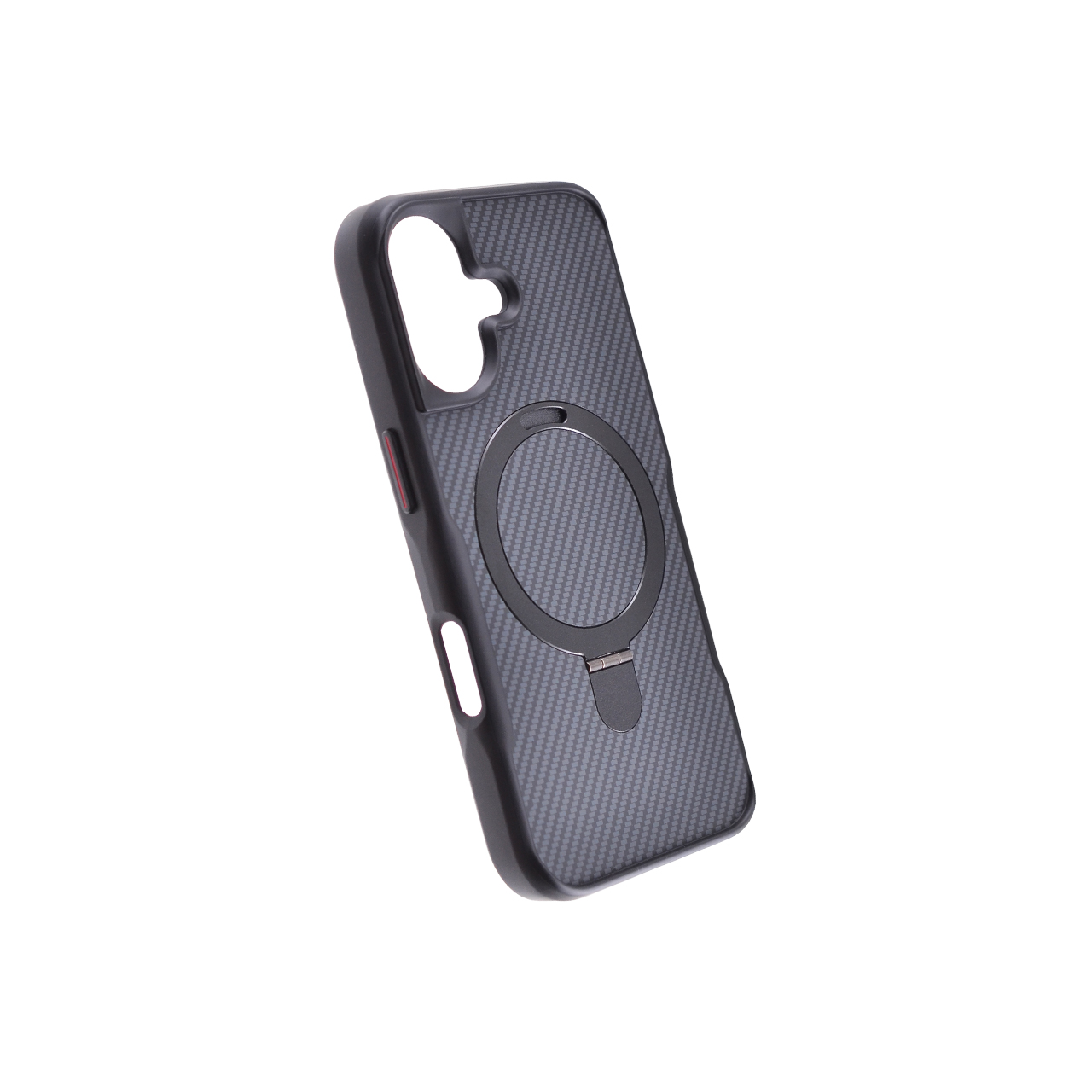 TPU FIBER MAGSAFE STAND  for iPhone 17 (6.3") black