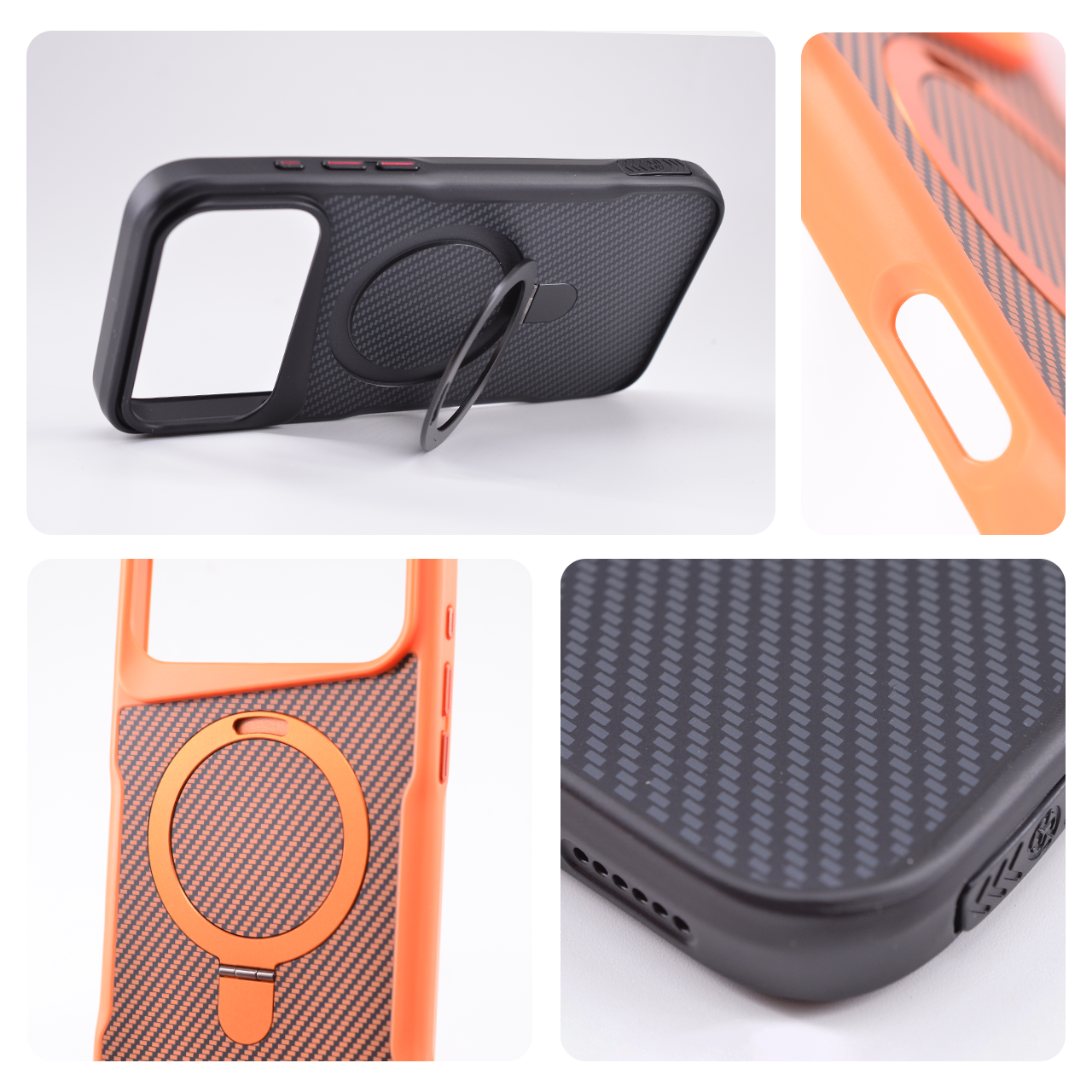 Tpu fiber magsafe stand for sm-s948 (galaxy s26 ultra) black