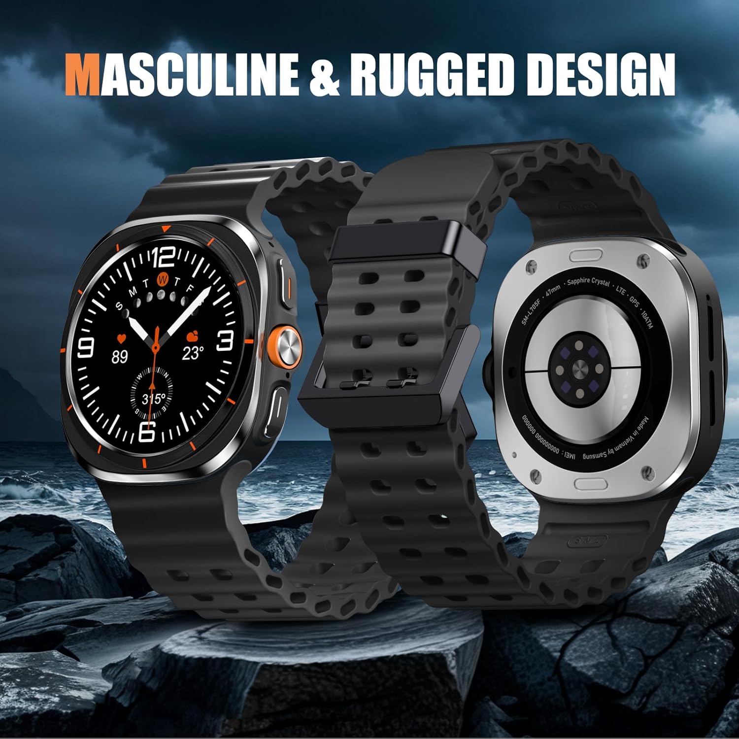 Smart watch s7 ultra (amoled) - pametni sat (crni)