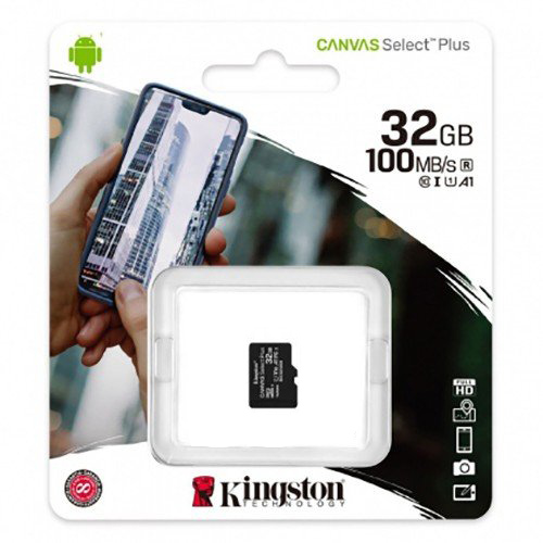 Kingston Micro SD 32GB 100MB/s Class 10