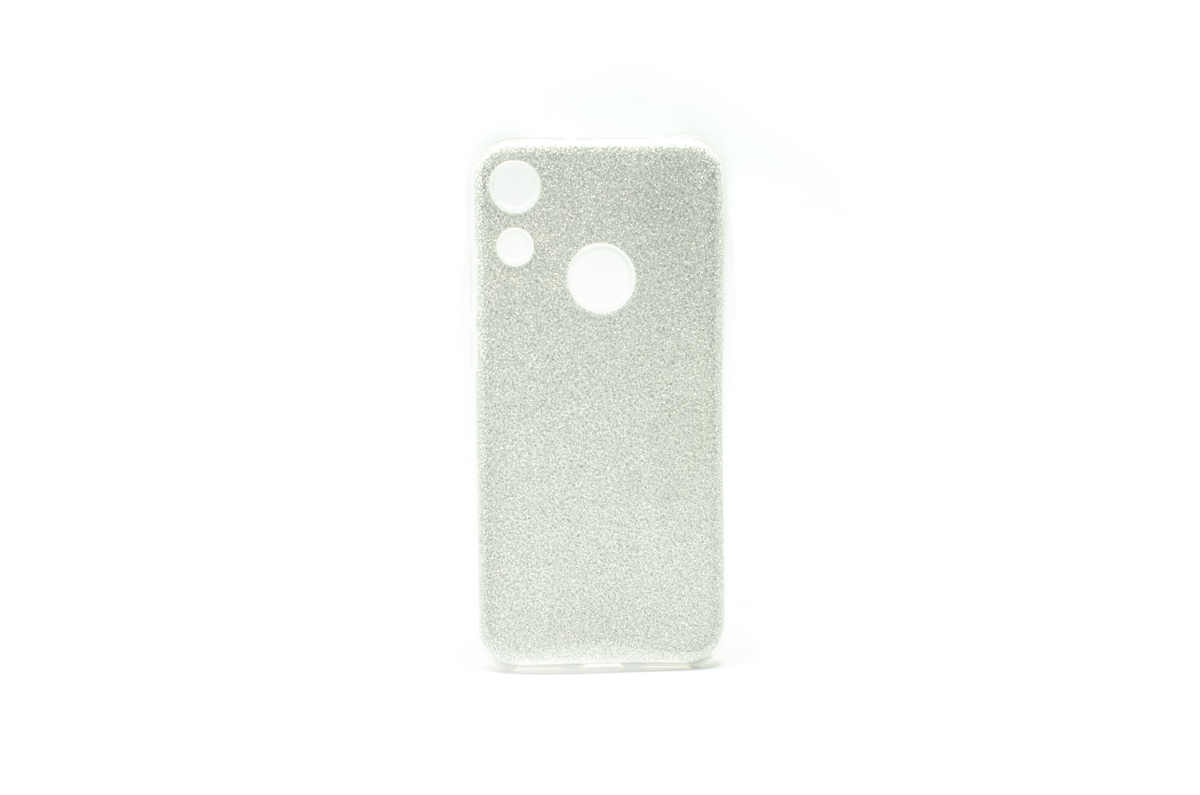 Tpu sparkly shine y6 2019/honor 8a (silver)