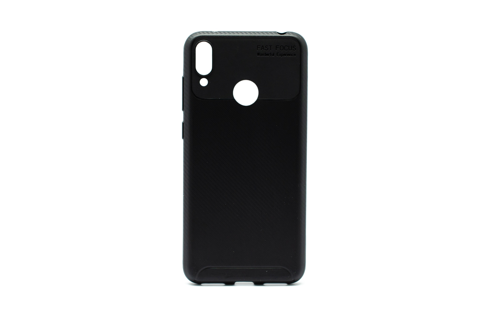 Tpu carbon y7 prime (2019)/y7 2019/y7 pro (2019) black