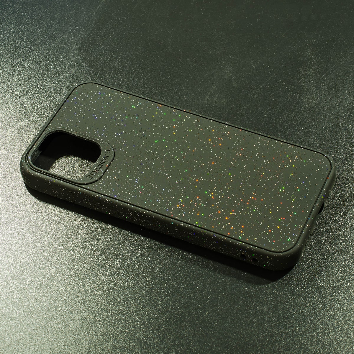 Tpu skin glitter  for iphone 12 mini 5.4" crna