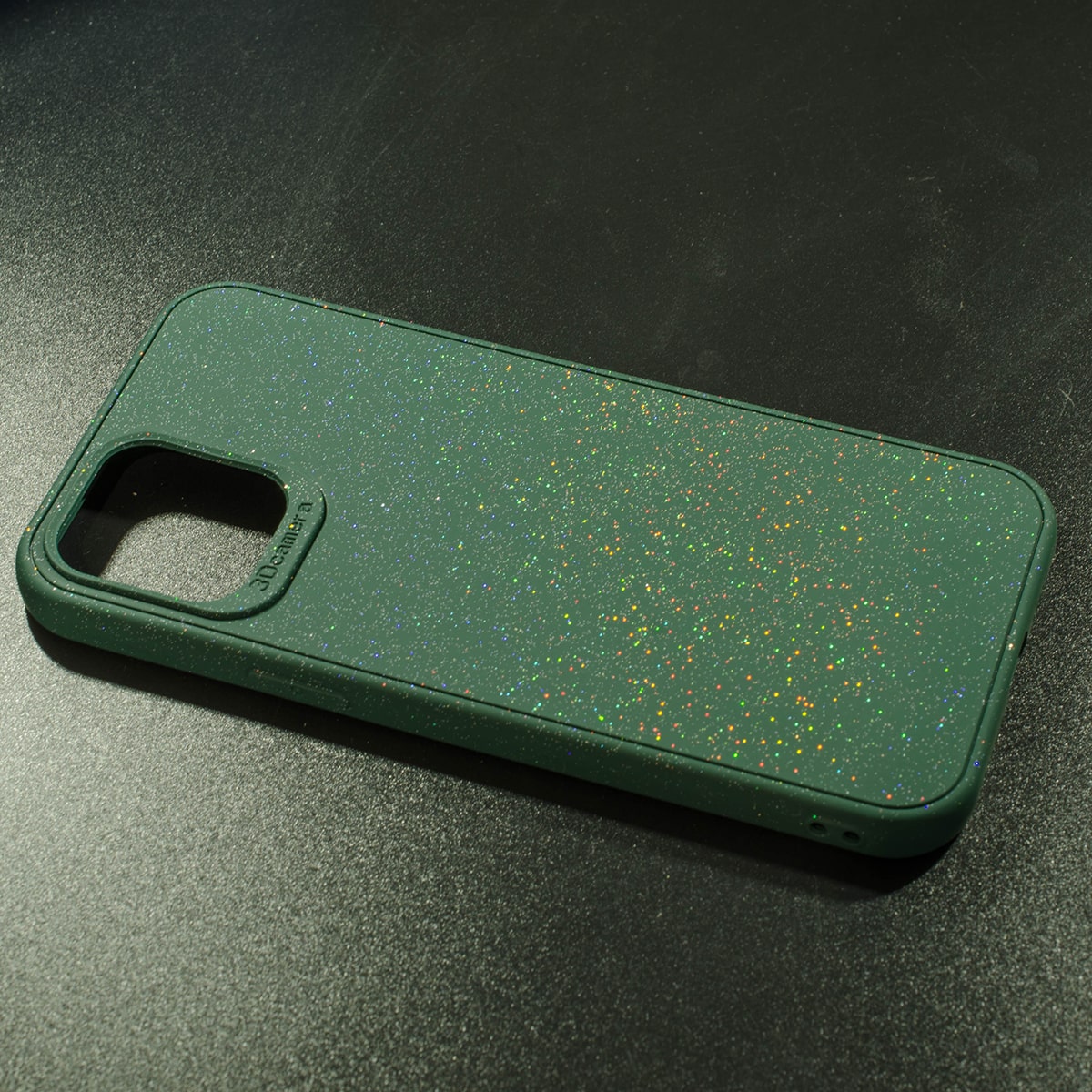 Tpu skin glitter  for iphone 12 pro max 6.7" zelena