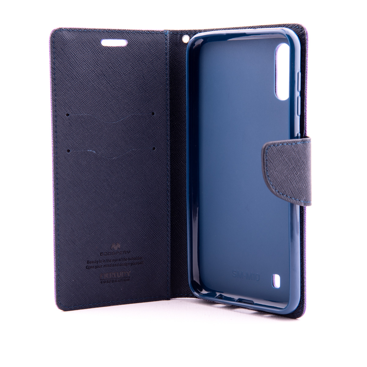 Mercury flip case for sm-m105f (galaxy m10) ljubicasta