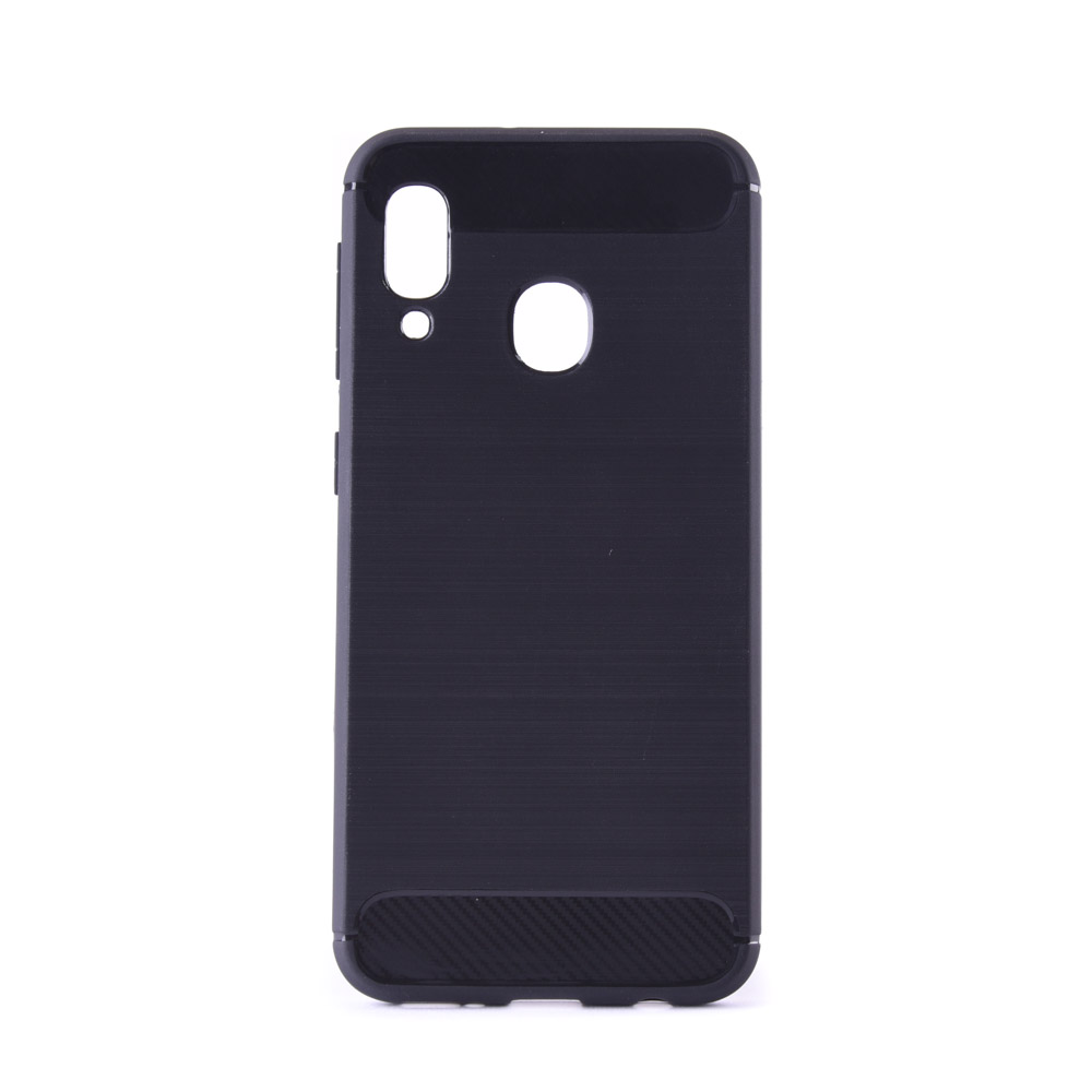 Tpu brushed for sm-a202f (galaxy a20e) black