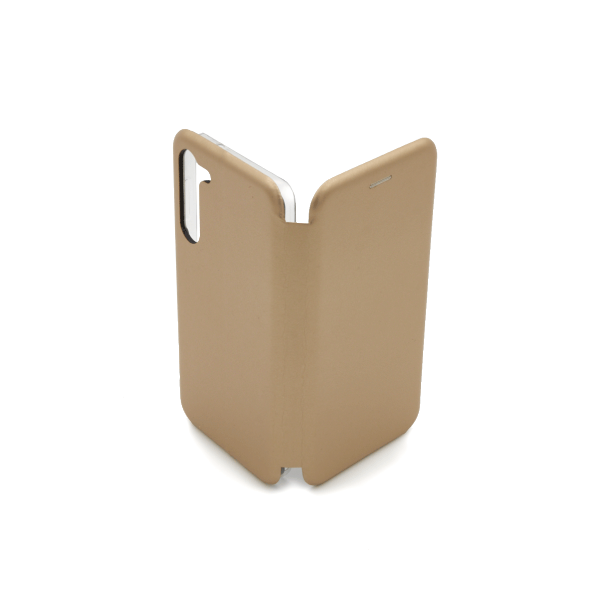 Flip leather for sm-s916 (galaxy s23 plus) zlatna