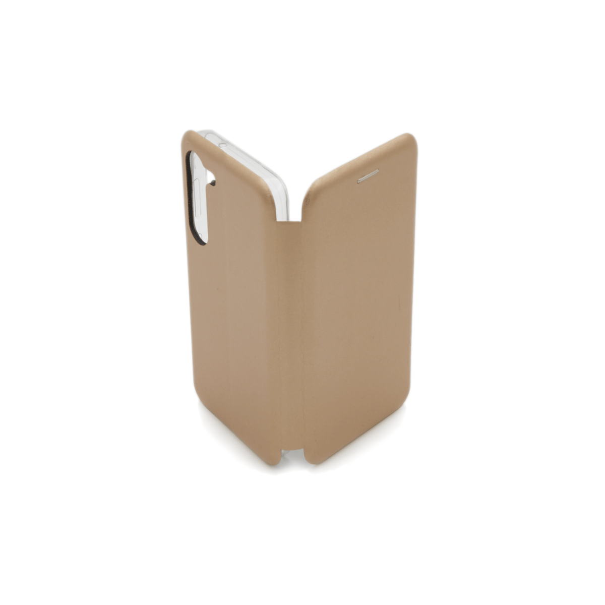 Flip leather for sm-s911 (galaxy s23) zlatna