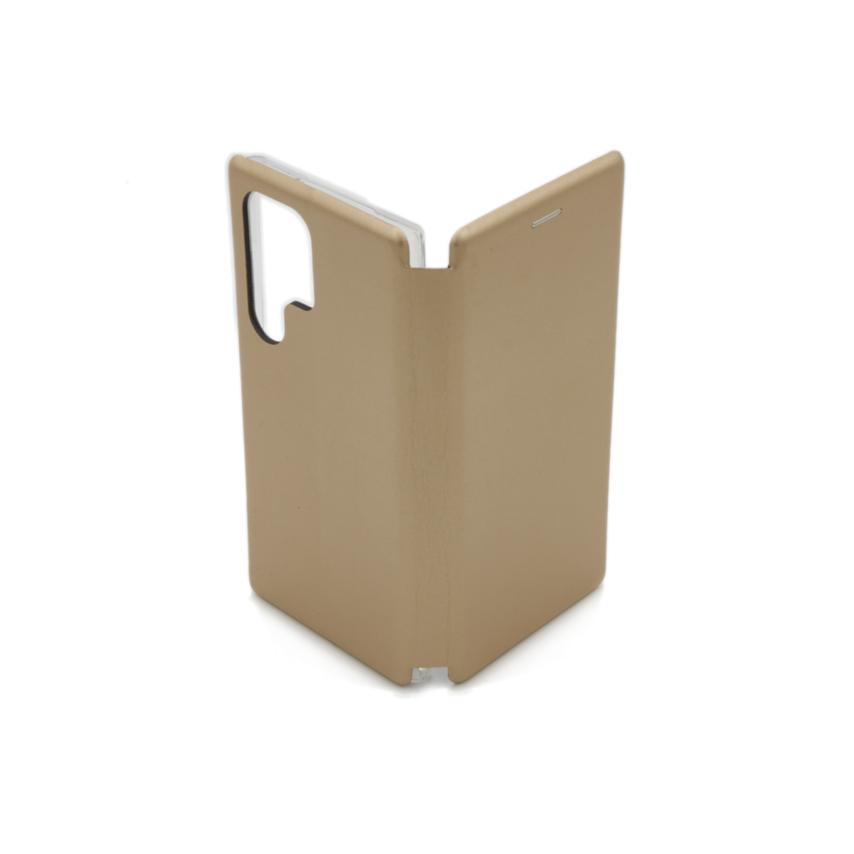 Flip leather for sm-s918 (galaxy s23 ultra) zlatna
