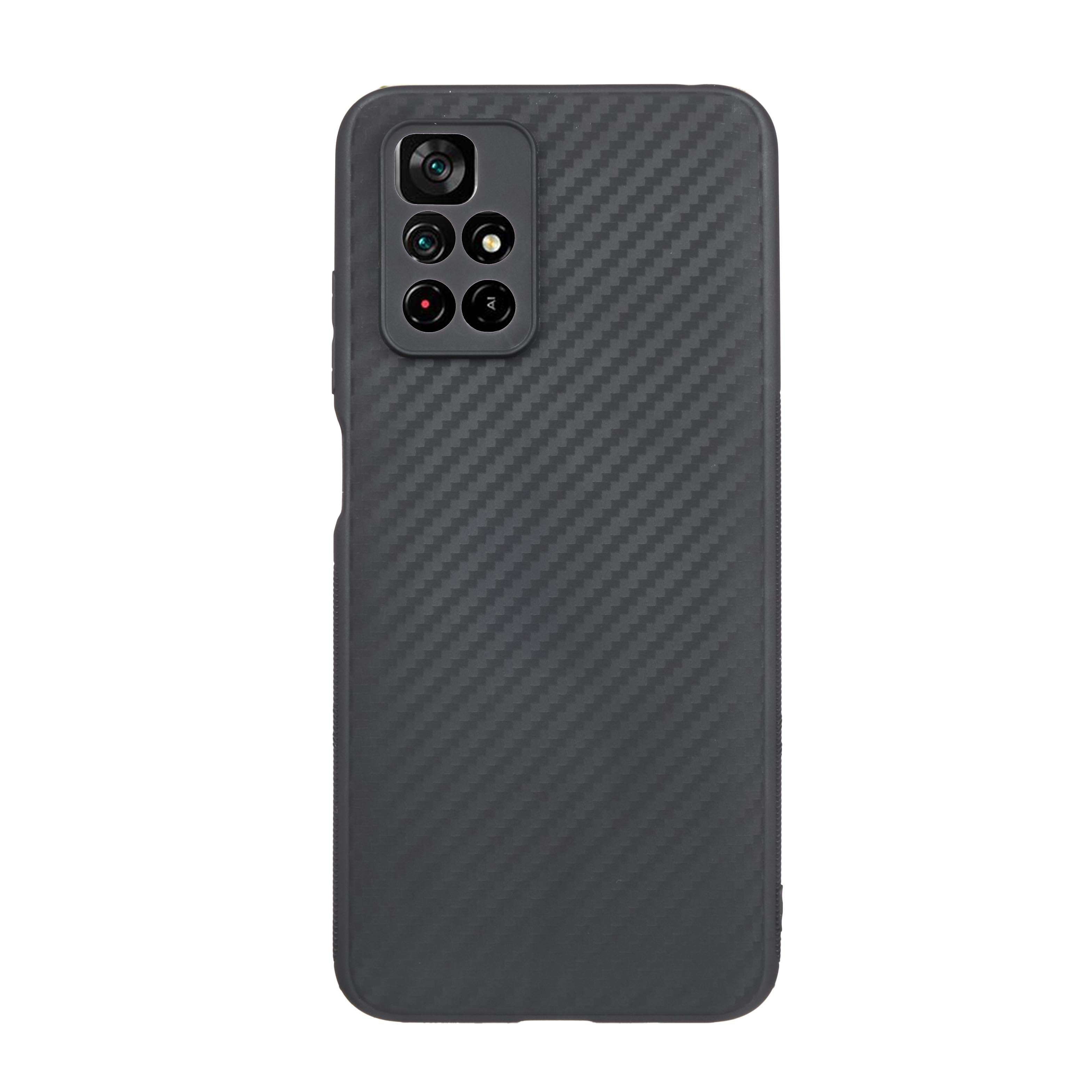 Tpu carbon 0,3mm za redmi note 11t 5g/poco m4 pro 5g/redmi note 11 china (black)