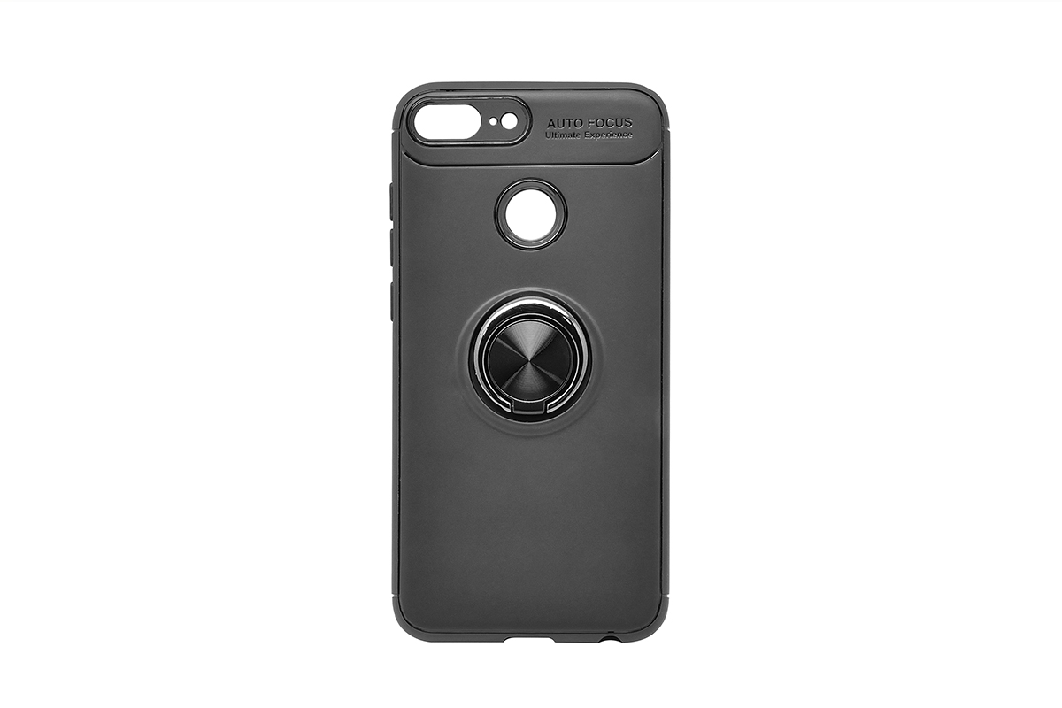 Tpu magnet ring honor 9 lite (black)