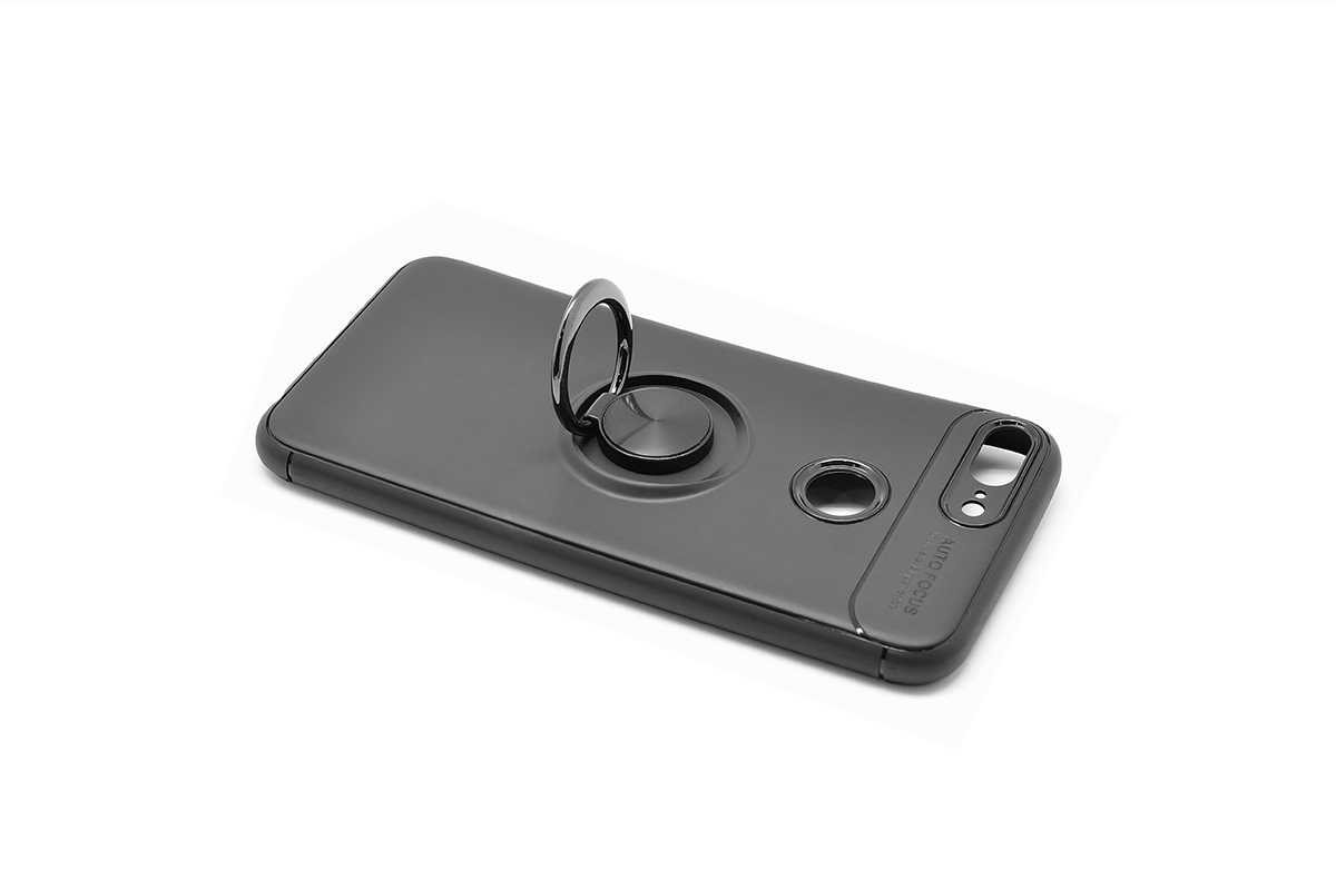 Tpu magnet ring honor 9 lite (black)