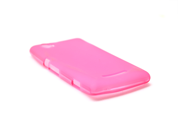 Tpu pudding za xperia m (roza)