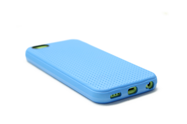 Tpu dots iphone 5c (plava)