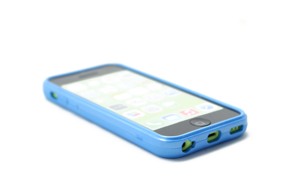 Tpu dots iphone 5c (plava)