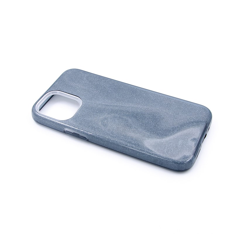 Tpu sparkly shine for iphone 12 mini (5.4") gray