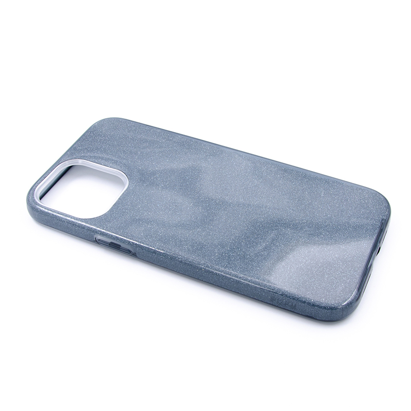 Tpu sparkly shine for iphone 12/12 pro (6.1") gray