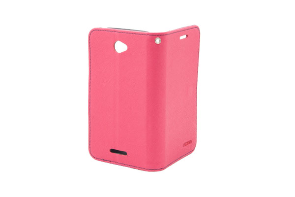 Mercury flip case za xperia e4 (roza)