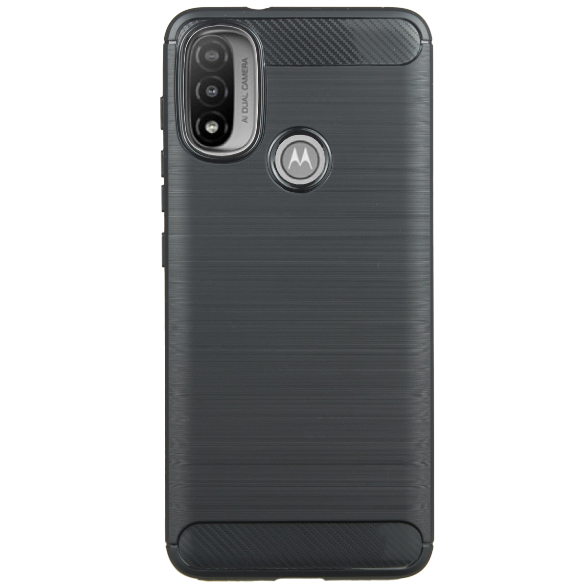 Tpu brushed za moto e20/e30/e40 (black)