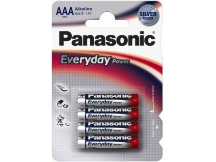 Panasonic baterije LR03EPS/4BP - AAA 4kom 3+1F Alkalne Everyday