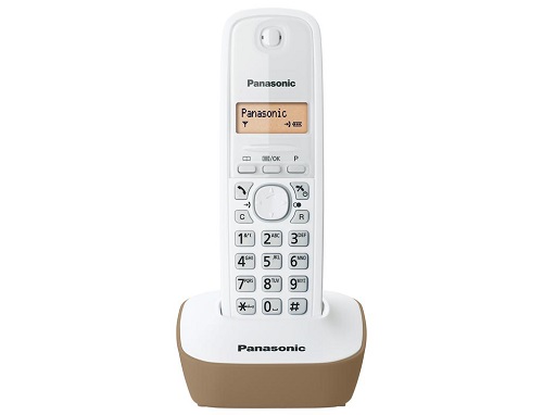 Panasonic KX-TG1611 FXJ Bežični telefon (belo-bež)