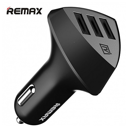 Auto punjač remax alien rcc-304 3xusb 4.2a (crni)