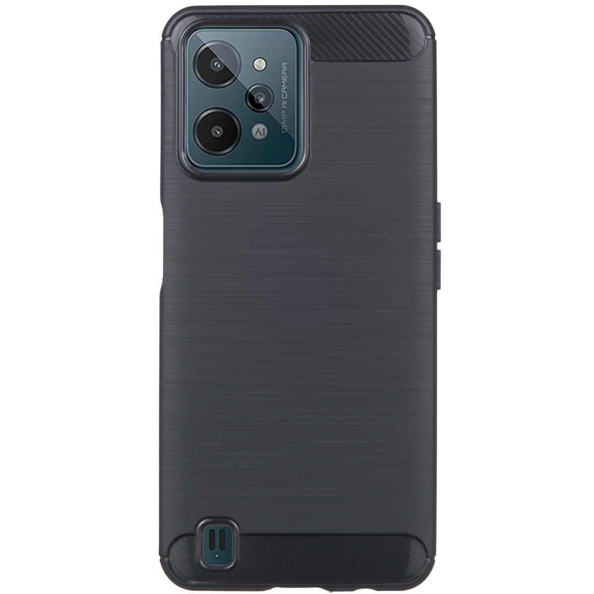 Tpu brushed za realme c31 (black)