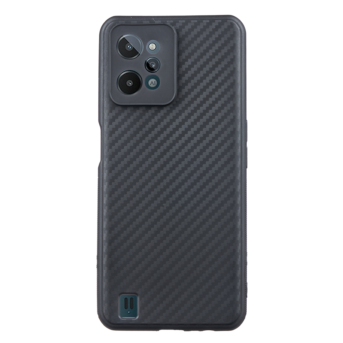 Tpu carbon 0,3mm za realme c31 (black)