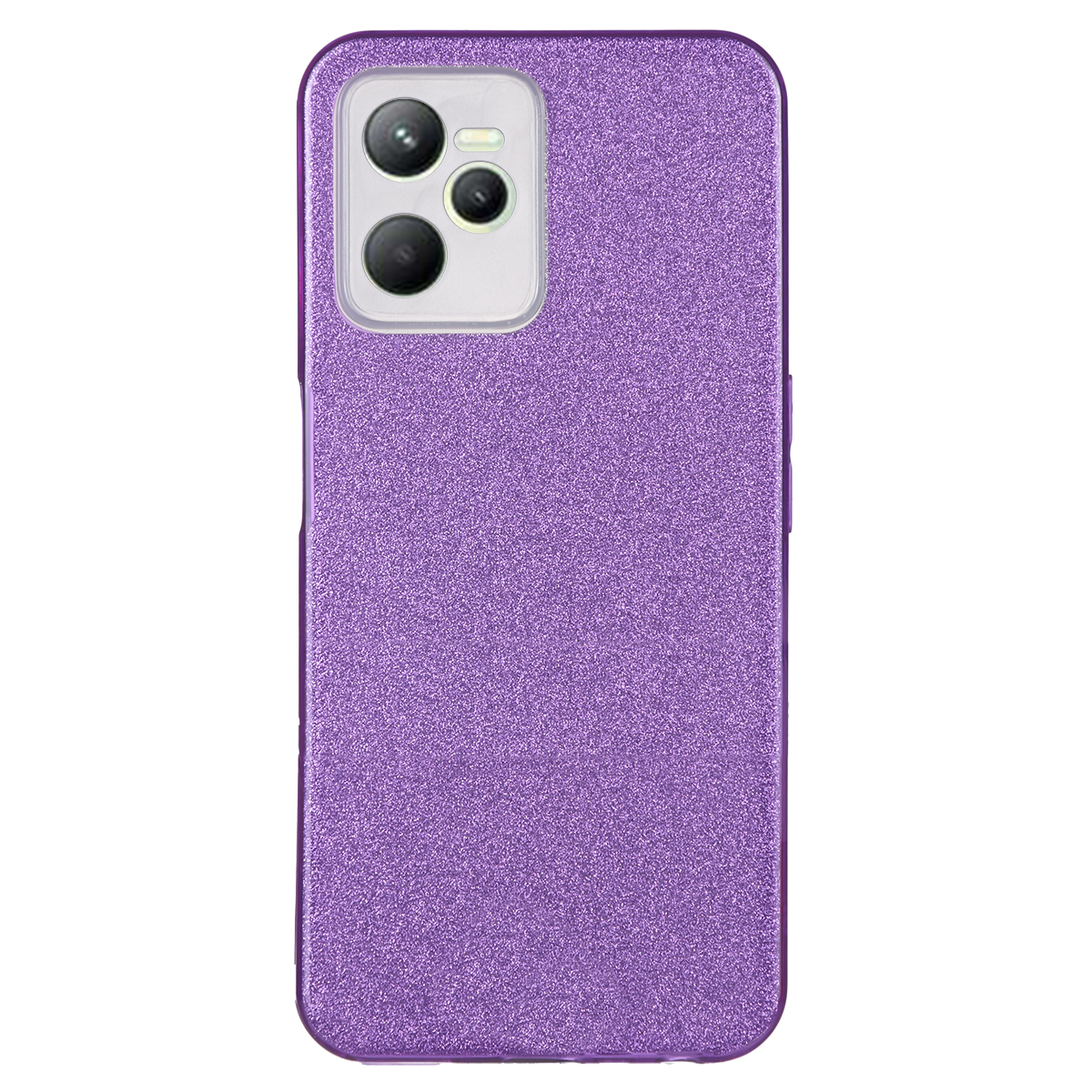 Tpu sparkly shine realme c35 (purple)