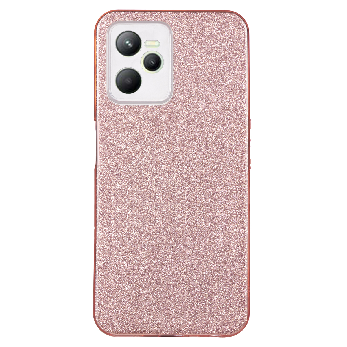 Tpu sparkly shine realme c35 (pink)