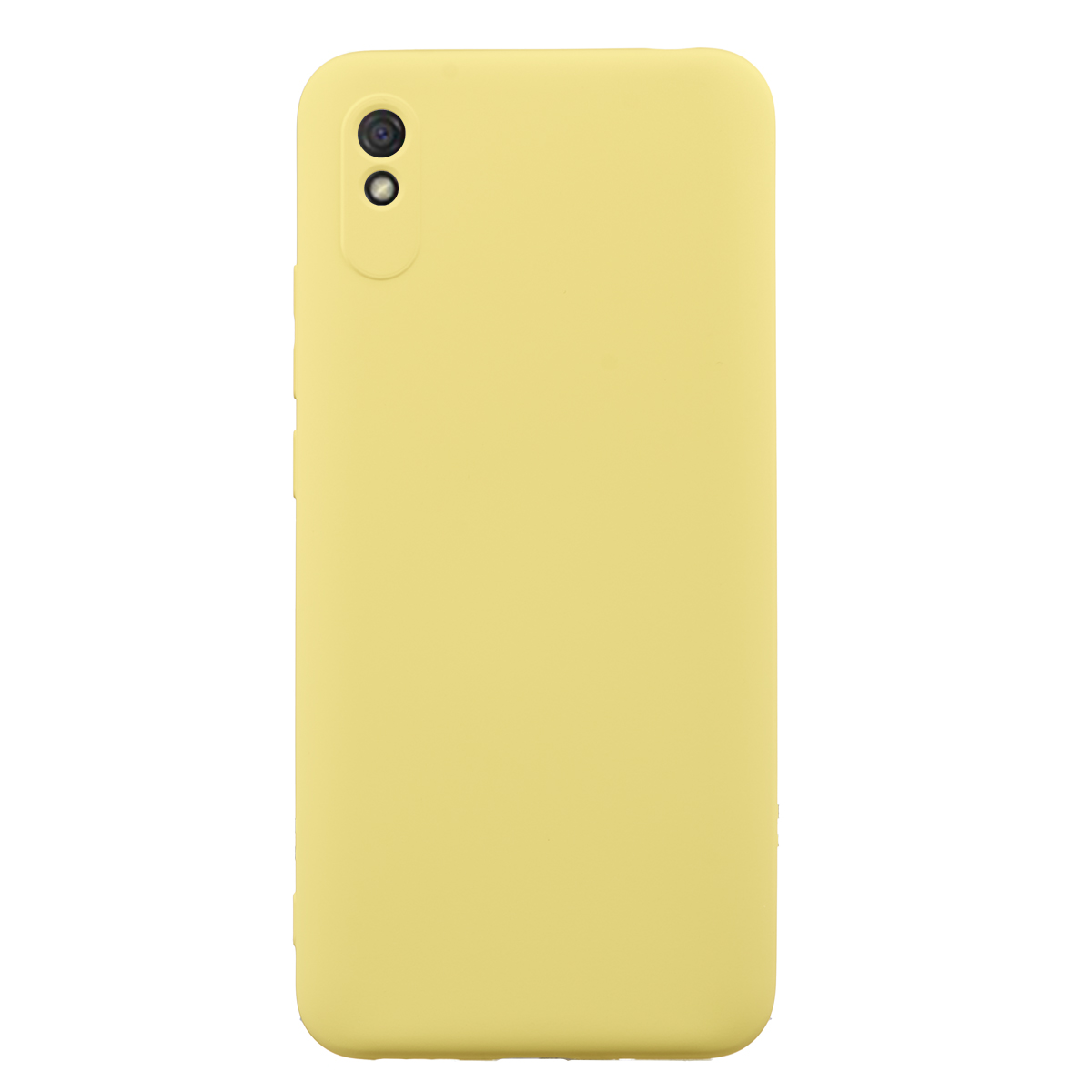 Tpu matte  for redmi 9a (žuta)