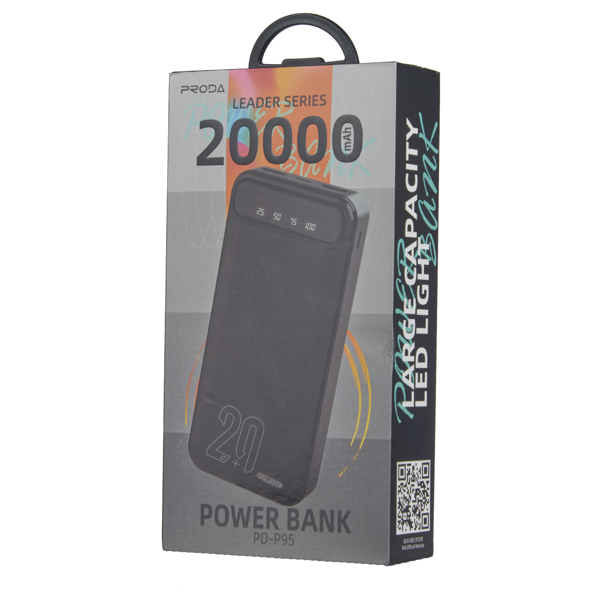 Power bank remax proda pd-p95 2a 20000mah (crni)