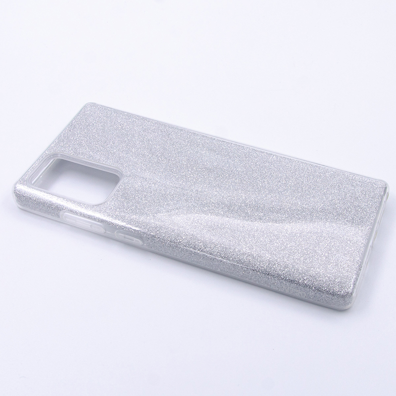 Tpu sparkly shine for sm-n980/n981b (galaxy note 20) silver