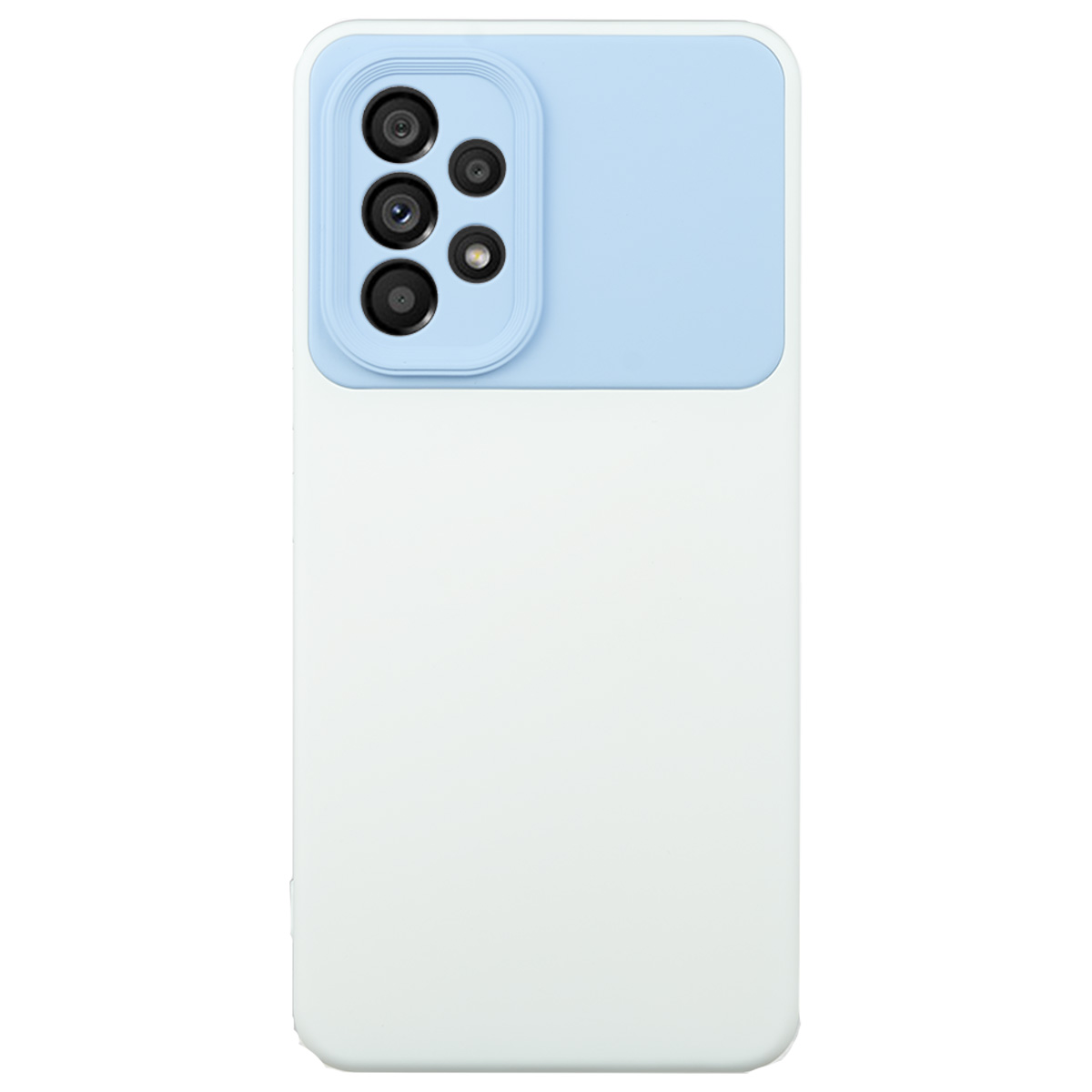 Tpu matte duo for sm-a536b (galaxy a53 5g) belo-plava