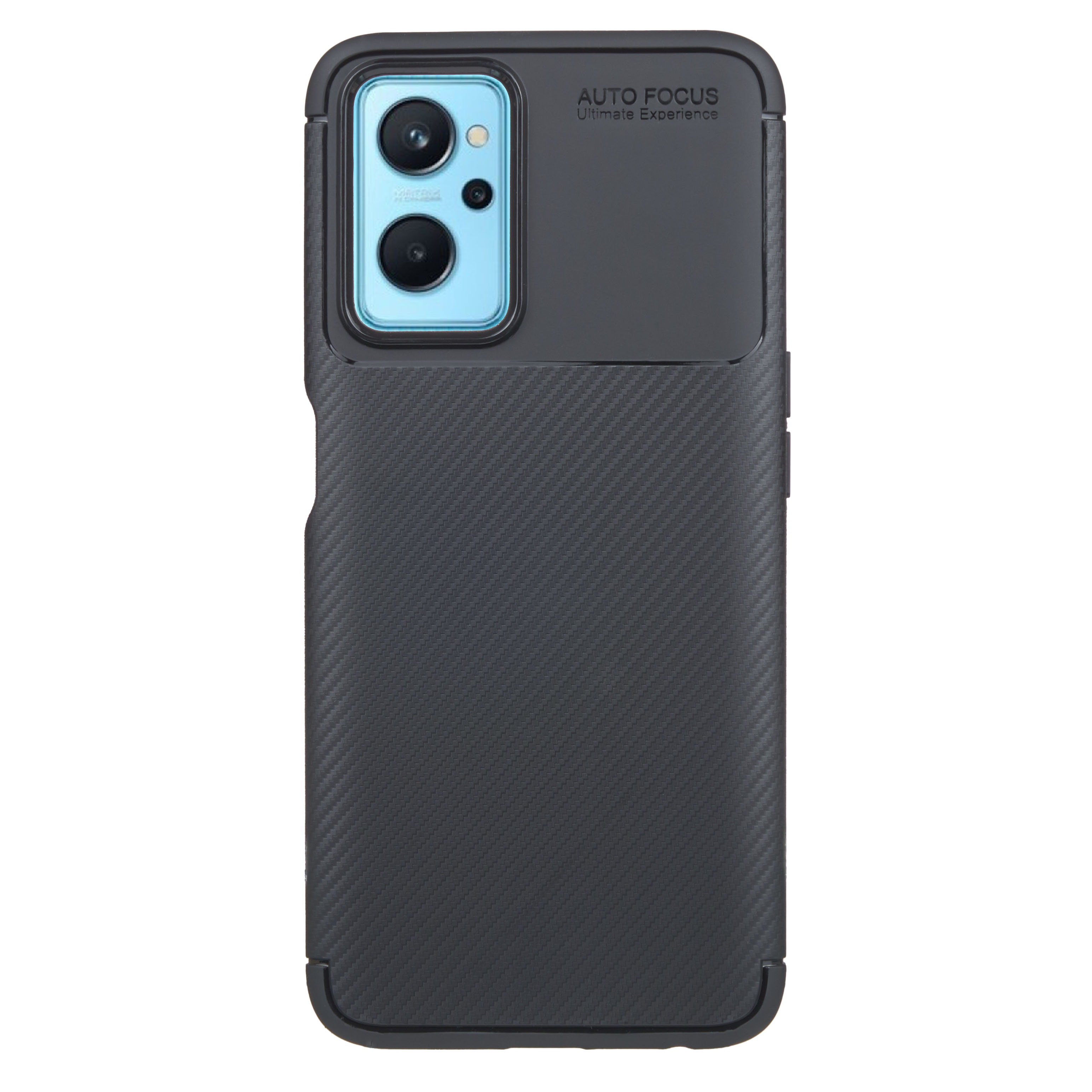 Tpu carbon new for realme 9i (black)