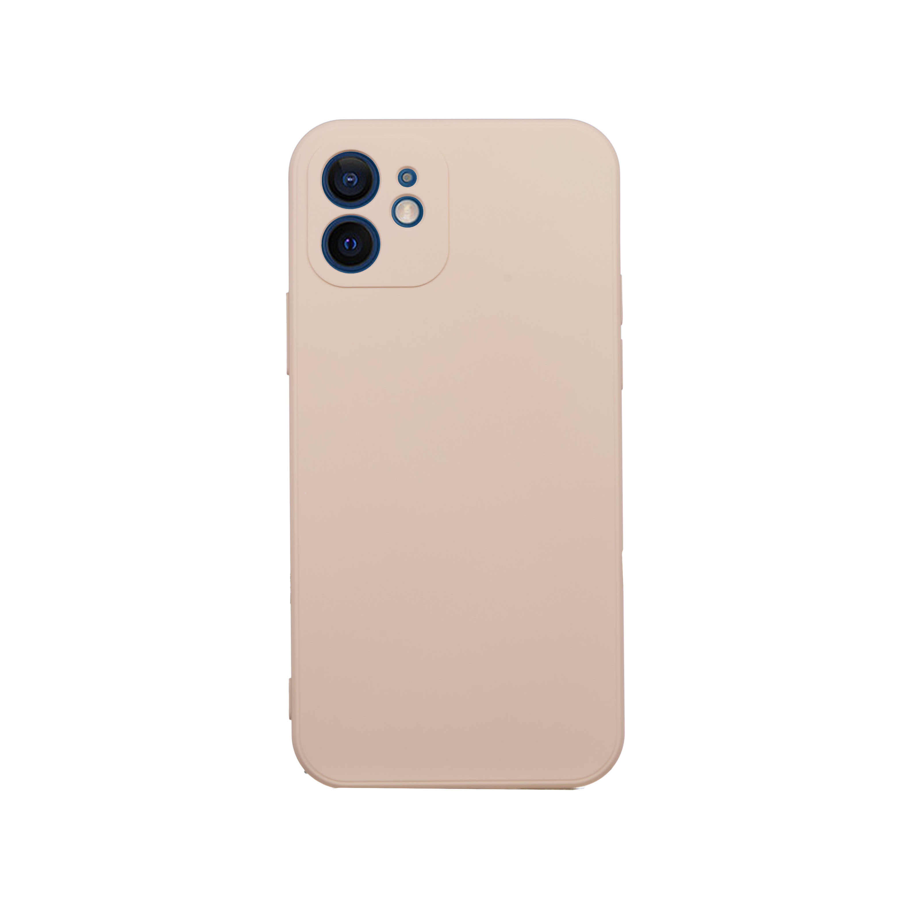 Tpu matte  for iphone 12 6.1" (roza)