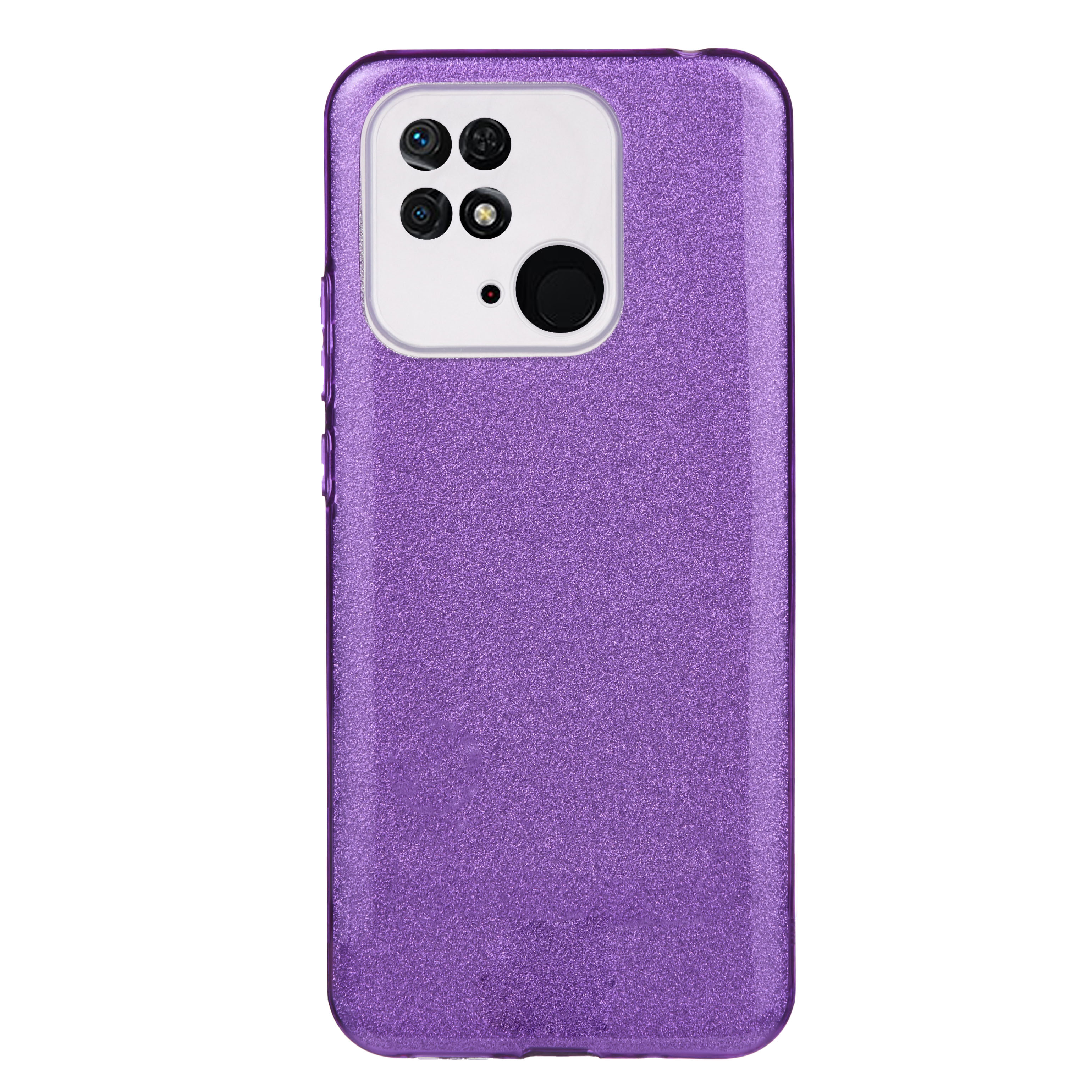 Tpu sparkly shine redmi 10c (purple)