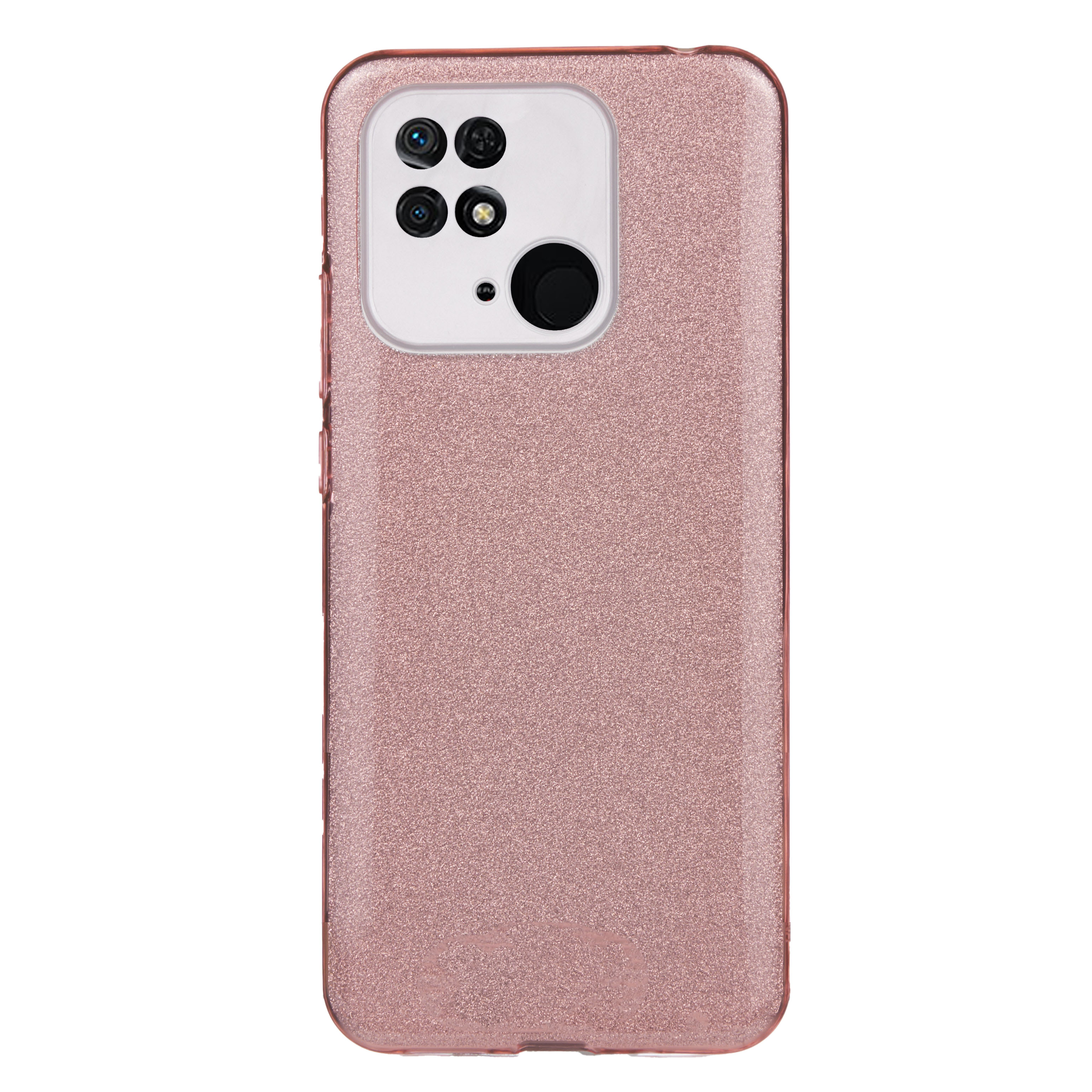 Tpu sparkly shine redmi 10c (pink)