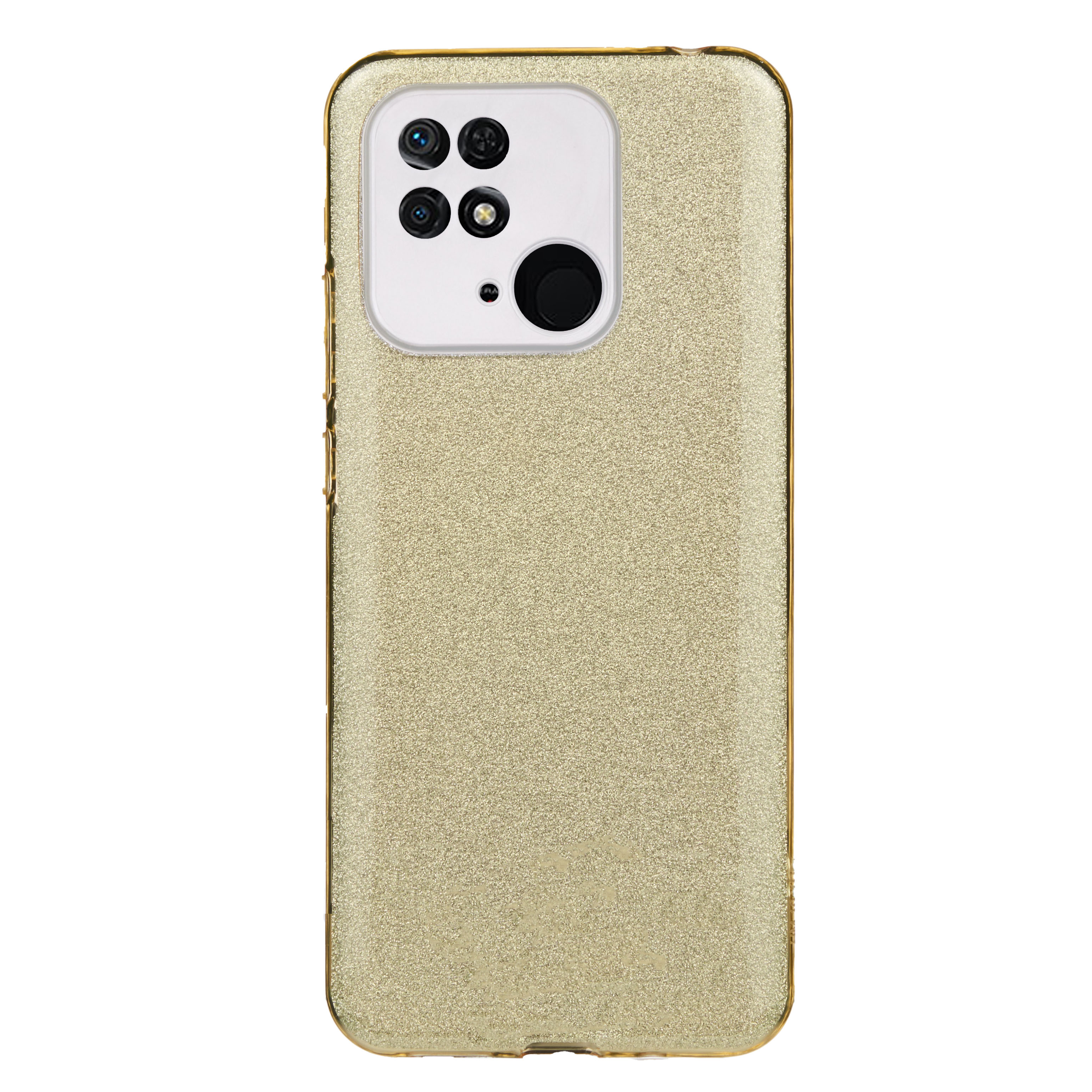 Tpu sparkly shine redmi 10c (gold)