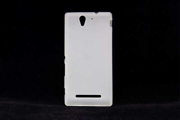 Tpu pudding za xperia c3 (bela)