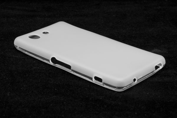 Tpu pudding za xperia z4 mini/z4 compact (bela)