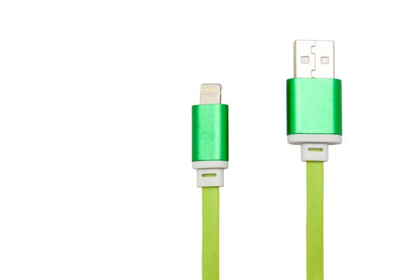 Usb data cable astro za iphone 5/6 (zeleni)